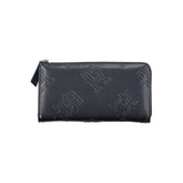 Tommy Hilfiger Elegant Blue Zip-Around Wallet -   -  Tommy Hilfiger.